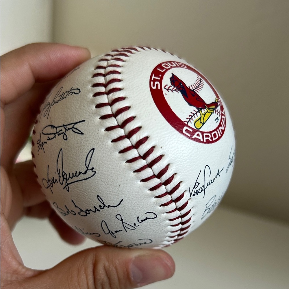 Autographed Baseball with Signatures - Picture 5 of 6
